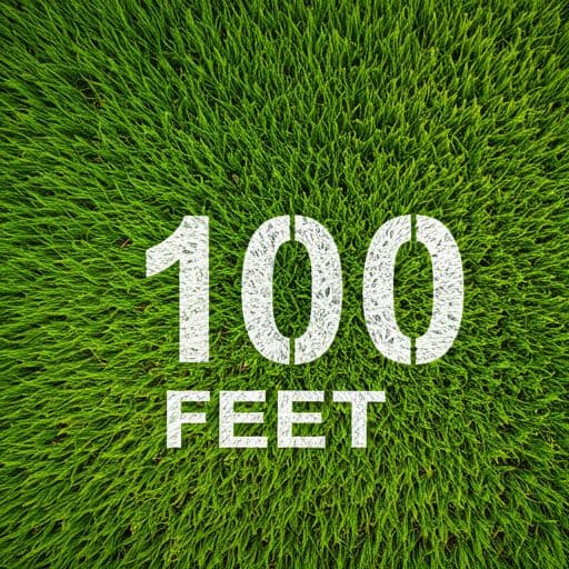 hings That Are 100 Feet (ft) Long - How Far is 100 Feet