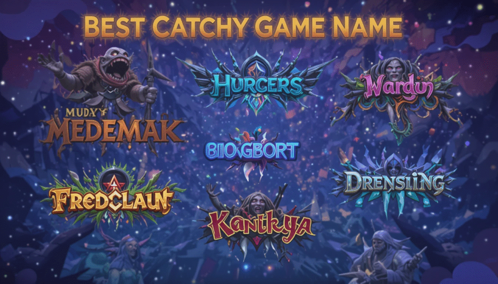 Catchy Game Names Ideas: 400+ Cool, Funny & Unique Names 2 piclumen 1746567870630