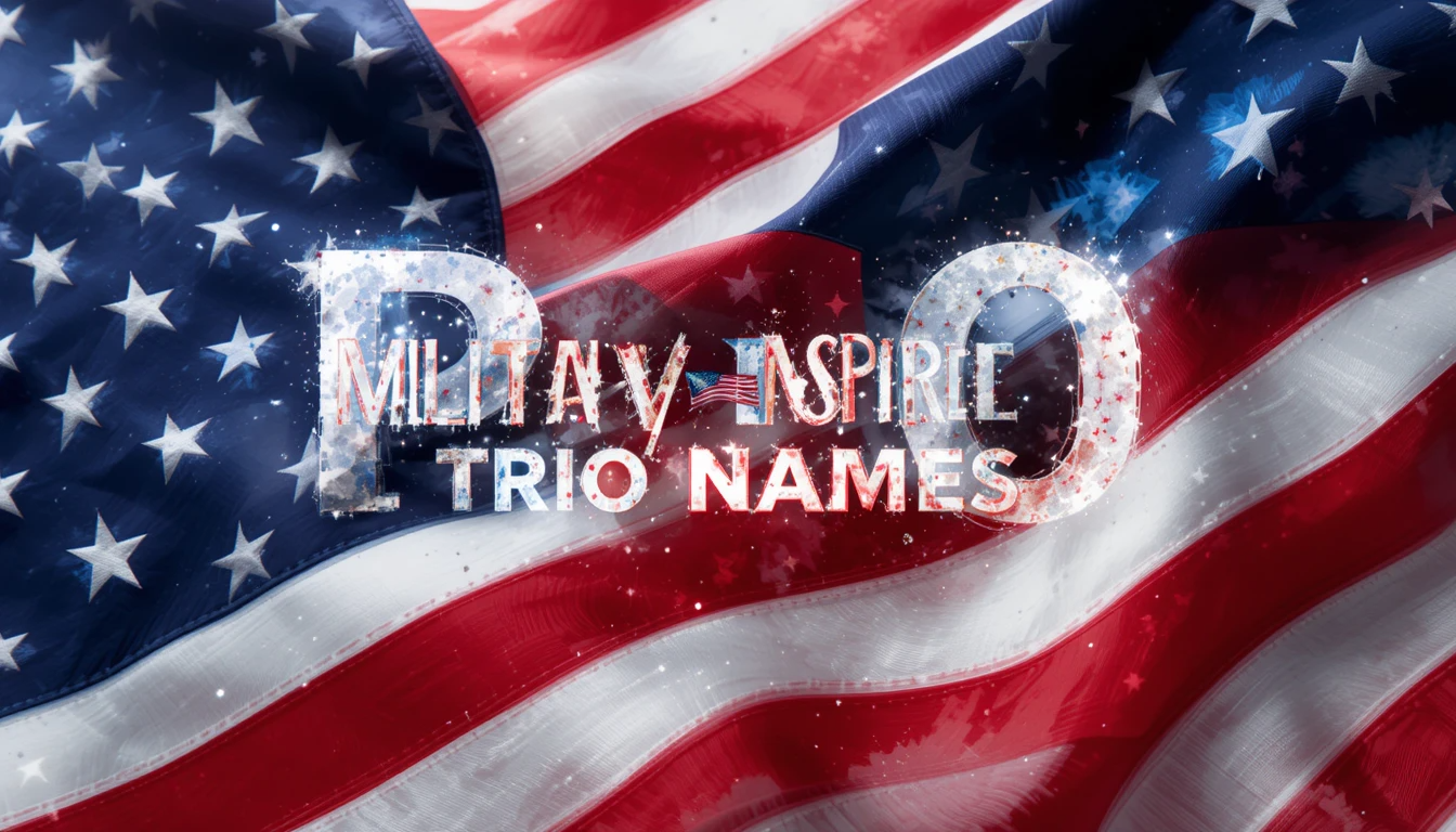 Trio Name Ideas for Memorial Day